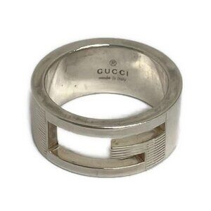 Gucci Ring Square Silver Motif